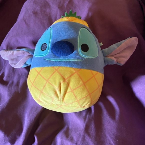 Squishmallows Blue and Yellow Stuffed Animal - Picture 1 of 2